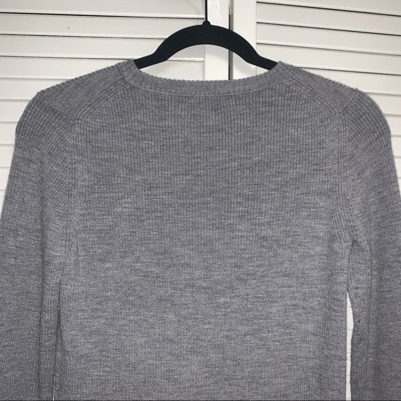 J. Crew Grey Small Soft Crew Neck Sweater - Picture 8 of 9